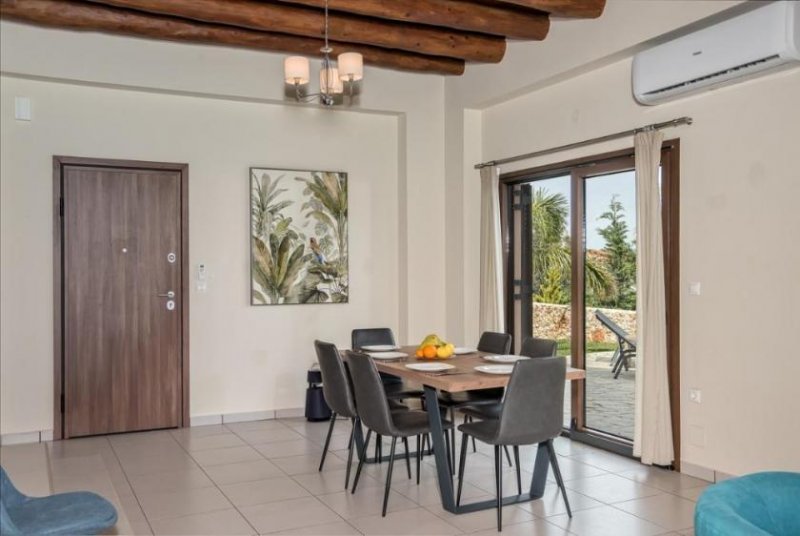 Neo Chorio im Apokoronas Kreta, Neo Chorio: Villa mit atemberaubendem Meer- und Talblick zu verkaufen Haus kaufen